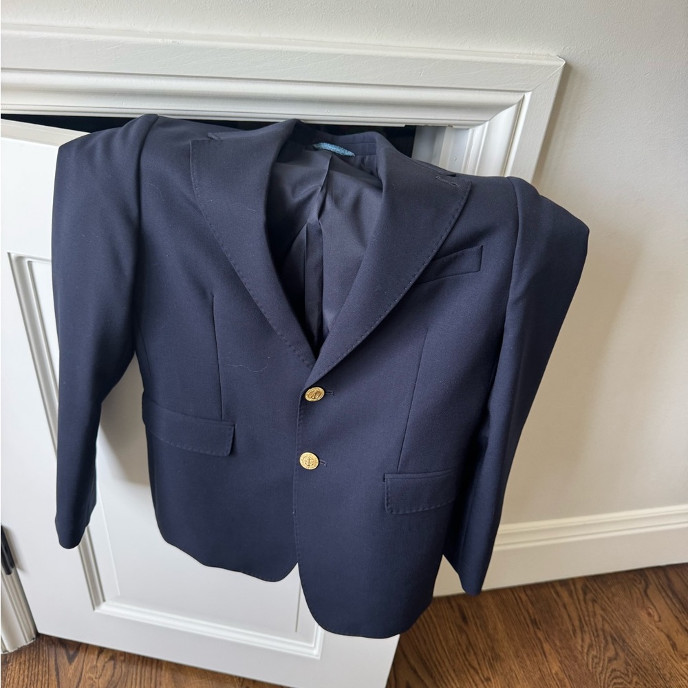 Vineyard Vines Navy Blazer with Gold Buttons
